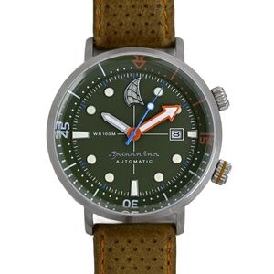 Spinnaker Super Compressor Green Dial Automatic Men's 42mm Watch SP-5037
